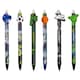 Set 6 pixuri CoolPack, cu figurine, 0,5mm, multicolor