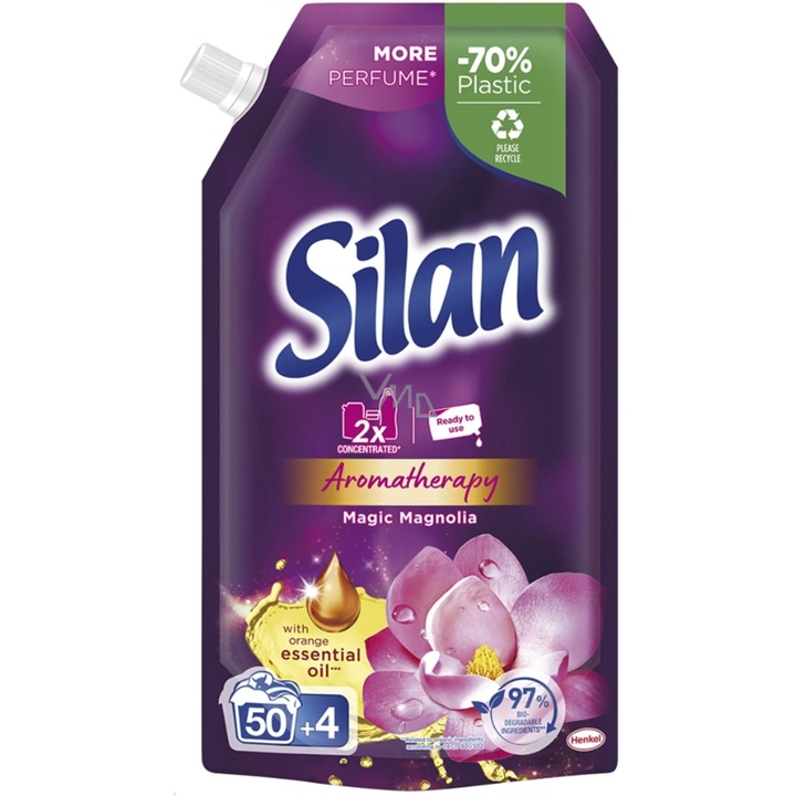 Silan Aromatherapy Magic Magnolia öblítő koncentrátum 594ml 54 mosás