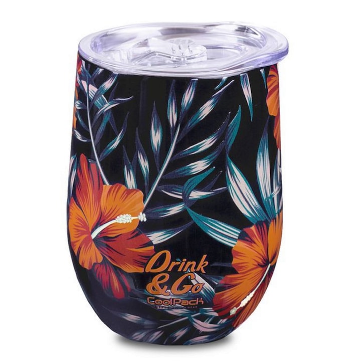 CoolPack termosz bögre, 350 ml, rozsdamentes acél