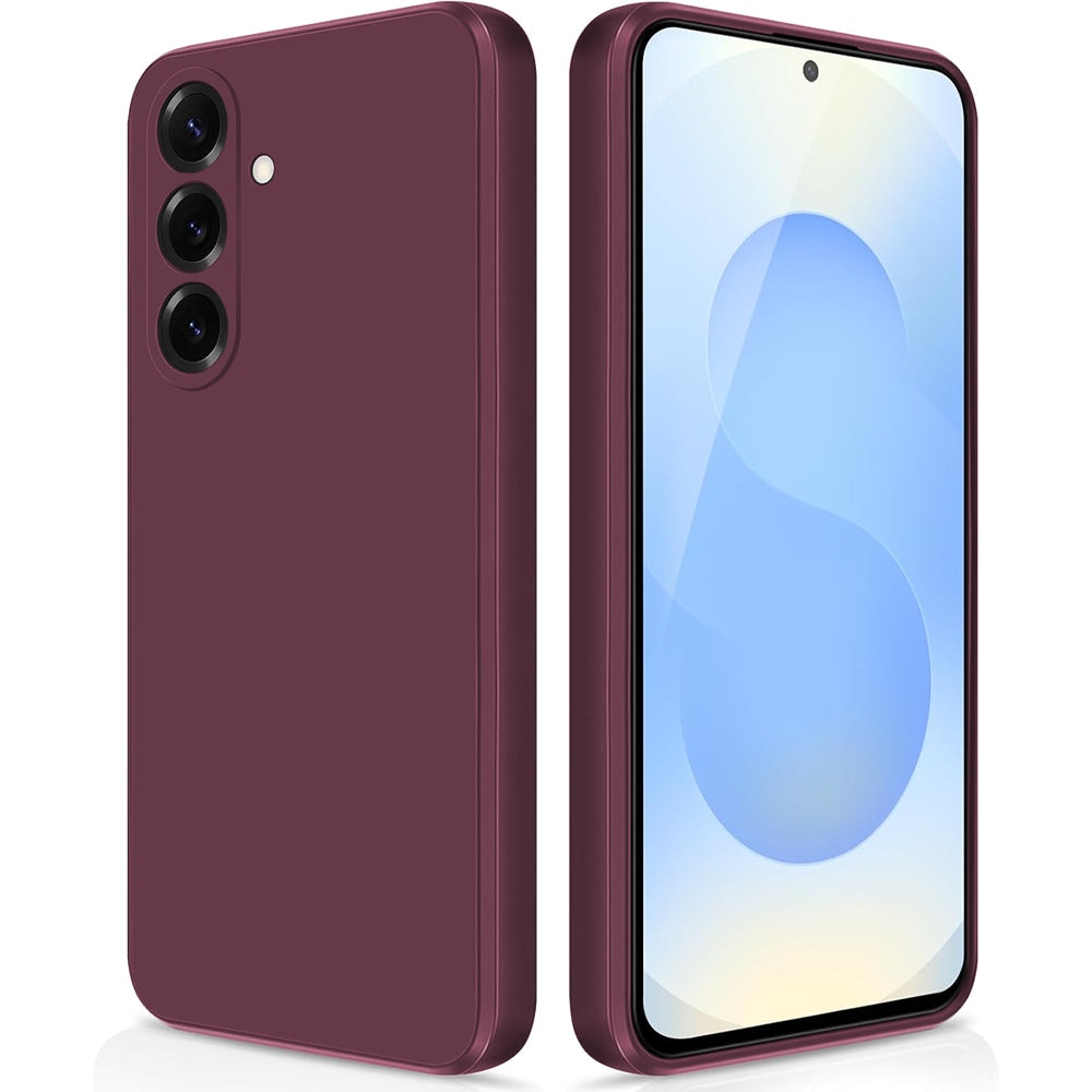 Husa CASEY STUDIOS compatibila cu Samsung Galaxy S25 Plus, Soft Silicone Premium, Microfibra in Interior, pentru Incarcare Wireless, Margini Ridicate pentru Protectia Ecranului si a Camerelor