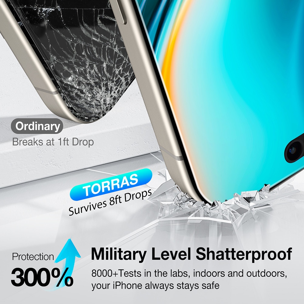 Husa Protectie Compatibila cu GlassGo Install Master Privacy, Torras, iPhone 16 Plus - Black