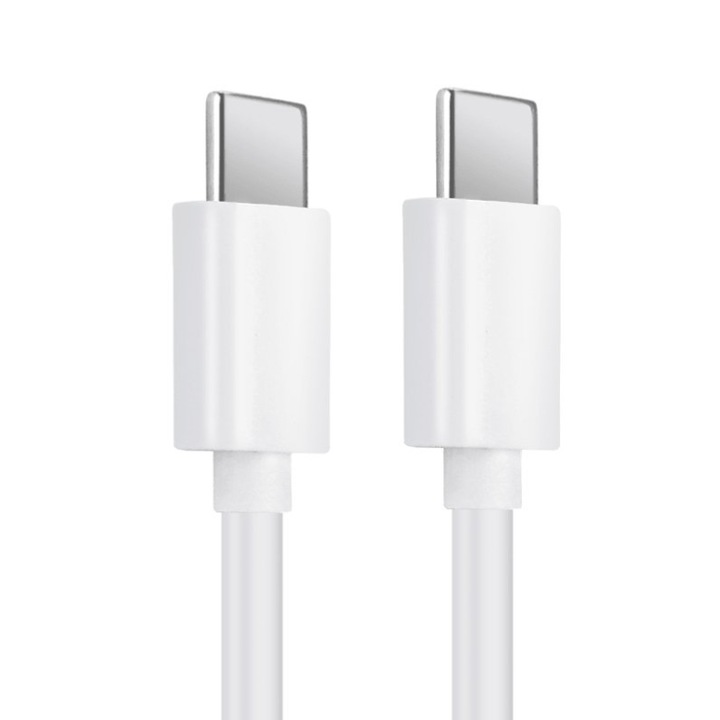 Cablu Date si Incarcare Huawei USB-C - USB-C 66W 1.8m Alb