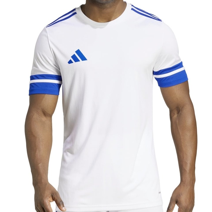 Tricou Adidas Squadra 25 pentru barbati, Alb/Albastru