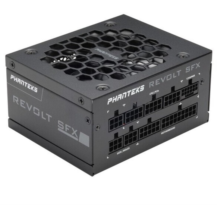 PHANTEKS Revolt SFX 80 PLUS Platinum power supply, modular, ATX 3.0 - 850 Watts