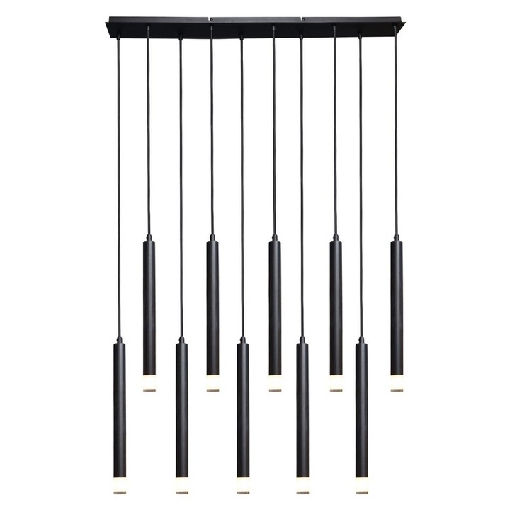 Пендел Rabalux Ramira, черен, G9 10x5W височина 120см IP20