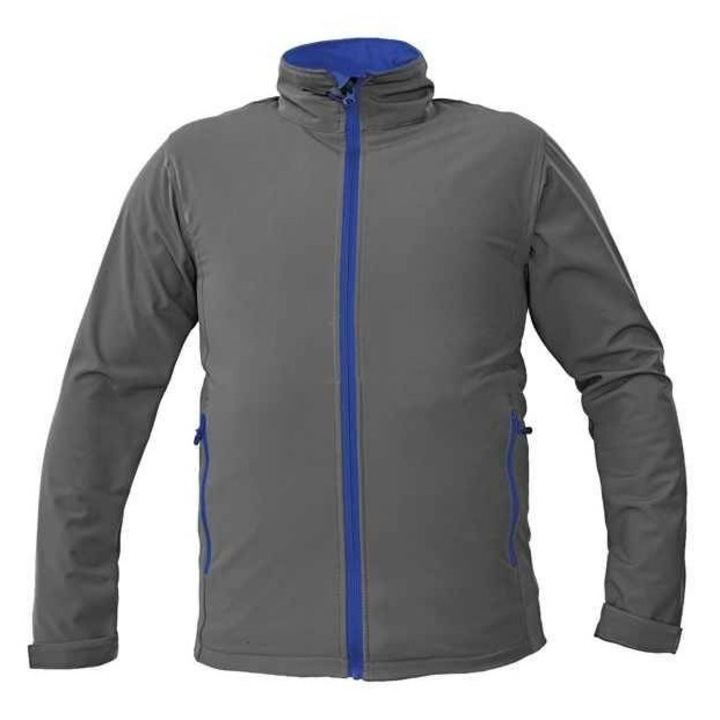 Jachetă de protecție impermeabilă Cerva NAMSEN Softshell, gri, bărbați, 100% poliester M