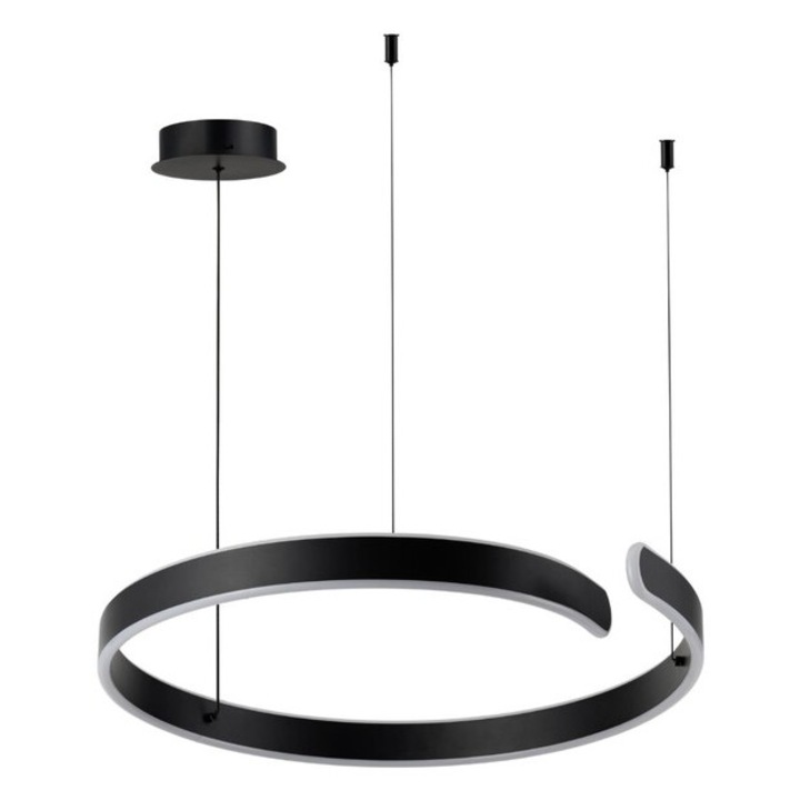 Пендел Rabalux Silnora черен LED 45W 3000Lm 3000, 4000, 6500K височина 120см IP20