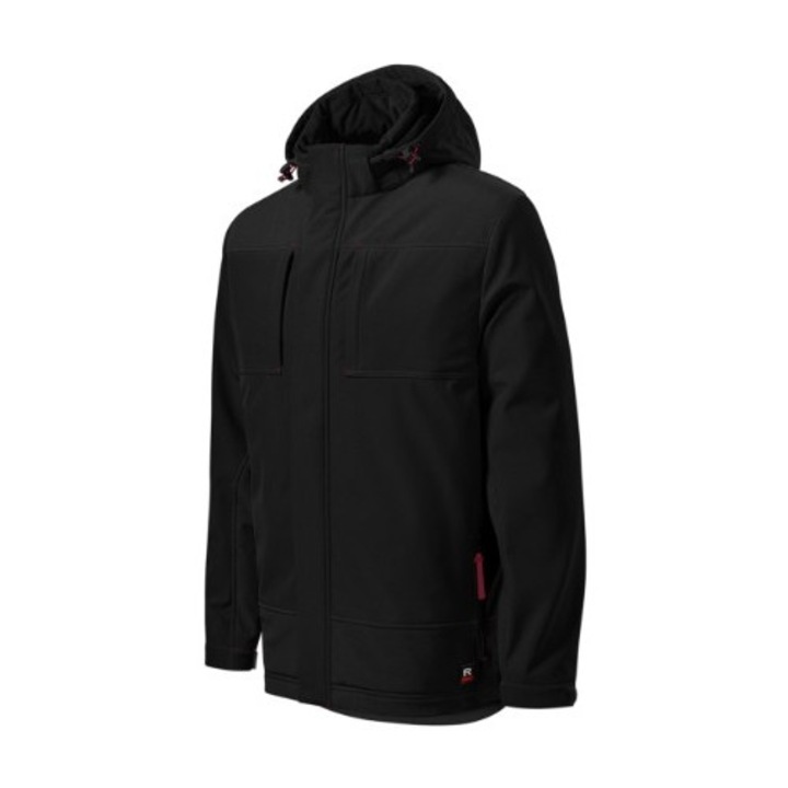 Jacheta softshell de iarna pentru barbati, Vertex W55, Malfini Negru XL