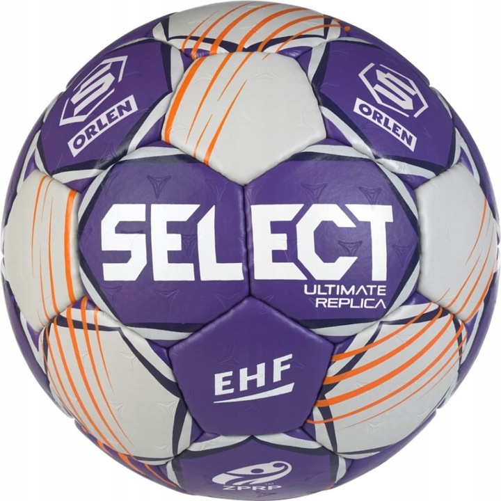 Minge handbal Select Orlen Superliga 3 EHF Ultimate Replica, alb/mov, marimea 3