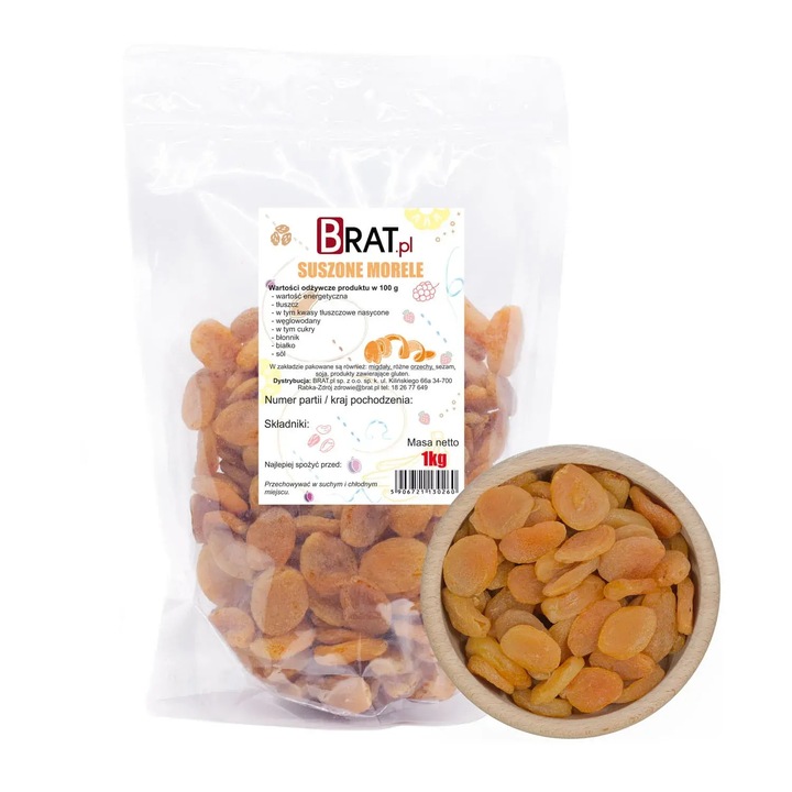 Cirese uscate 1kg, Brat.pl, natural