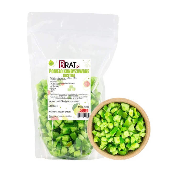 Pomelo confiat Brat.pl, 500g, gust intensiv, textura placuta