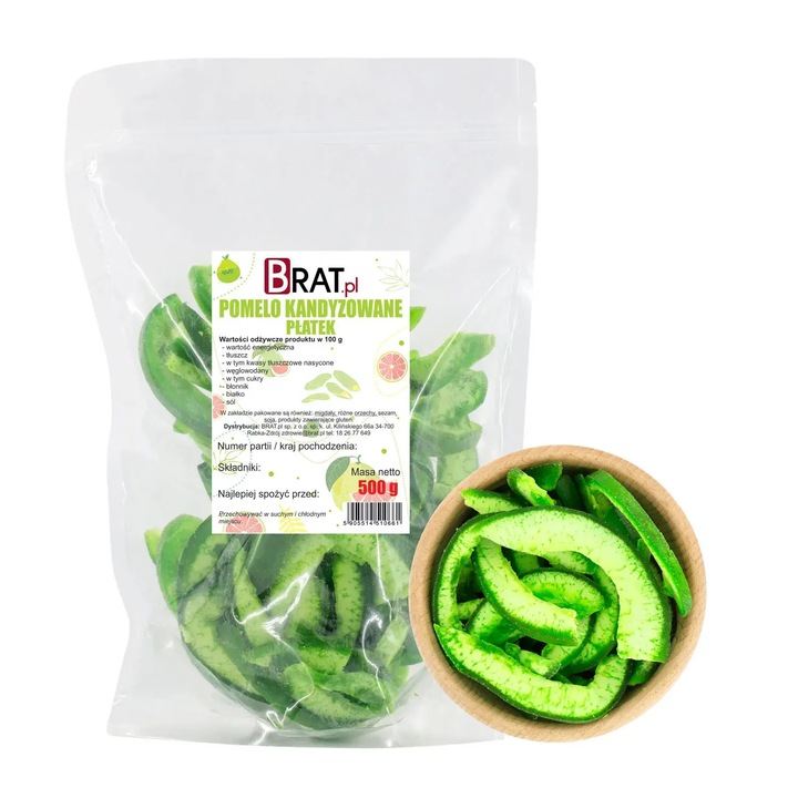 Pomelo confiat felii 500g, Brat.pl, natural
