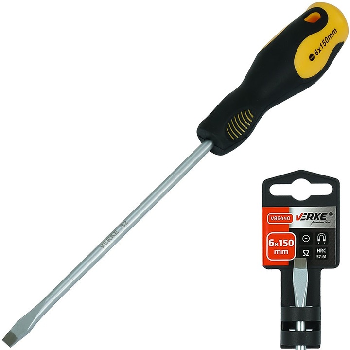 Csavarhúzó, 6x150mm, V86440, Verke