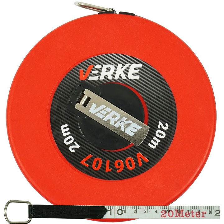 Ruleta, 20m /fibra de sticla, V06107, Verke