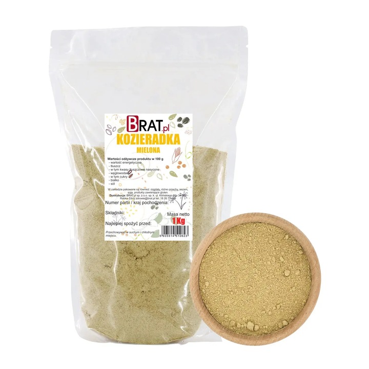 schinduf macinat 1kg, Brat.pl, naturala, bogata in proteine