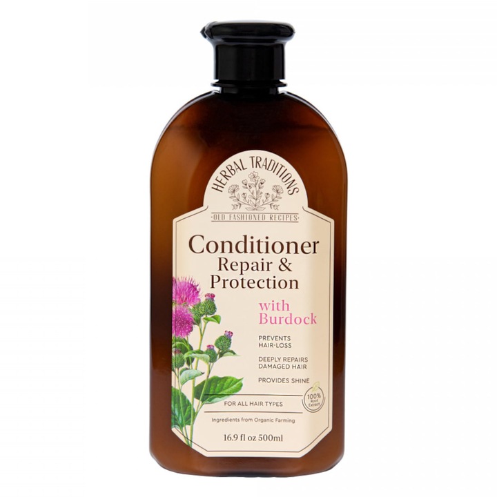 Hajbalzsam bojtorjánnal, Herbal Traditions, 500ml