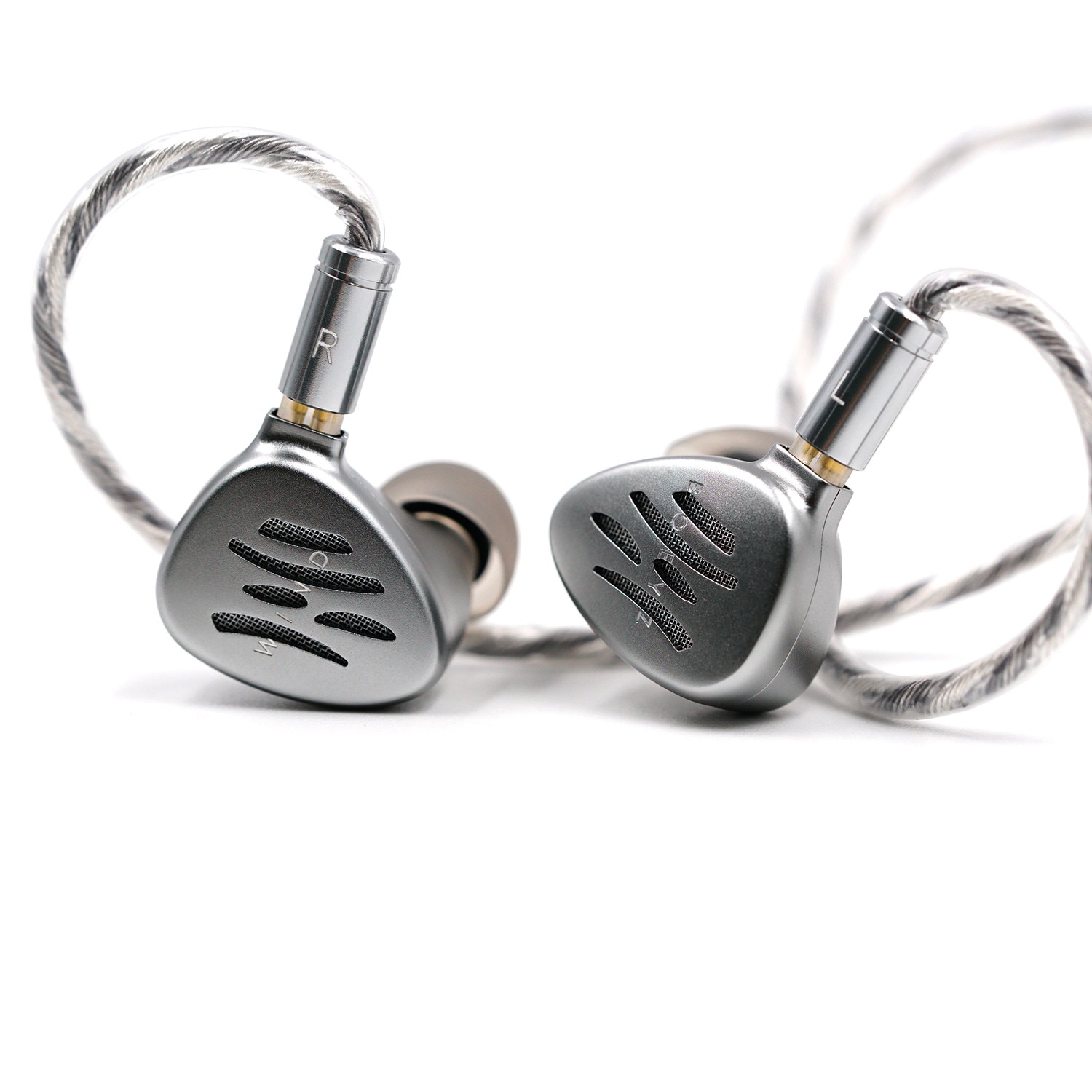 Casti cu fir BQEYZ Wind bas puternic HiFi IEM, tehnologie hibrida BC+DD, monitorizare, sport, anulare fizica a zgomotului, player, transmisie inalta, cu fir, OFC, driver dinamic,3.5mm, argintiu