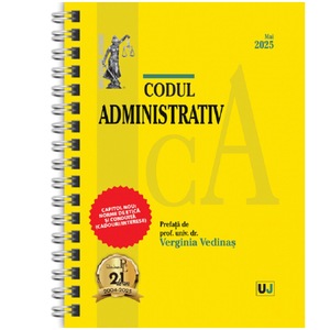 Codul administrativ: mai 2025, Verginia Vedinas