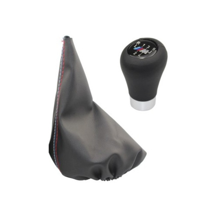 Nuca Maneta Schimbator viteze cu sigla M pentru BMW Seria 3 E46, E36, E30, Seria 5 E34, Z3 5 trepte manual