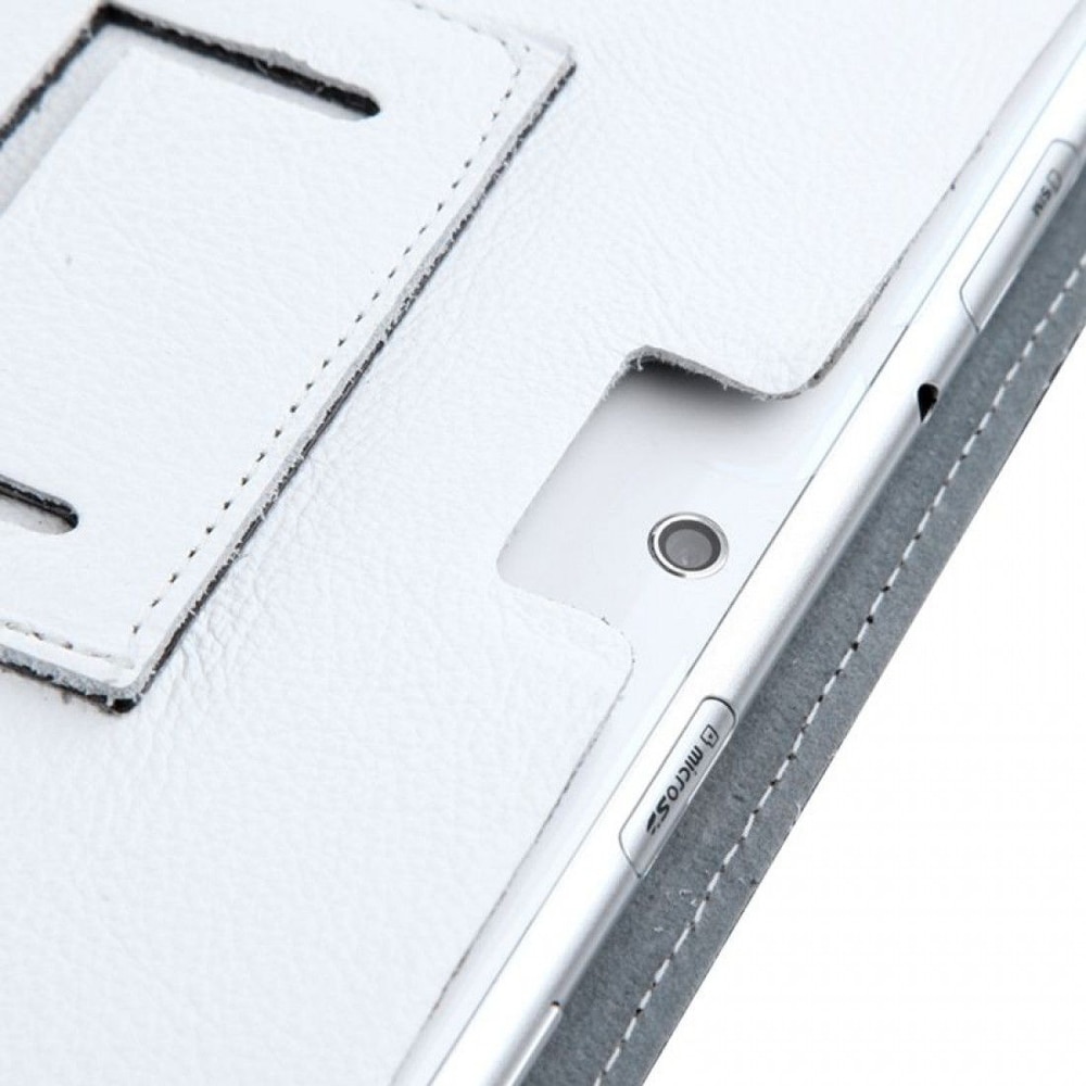 Husa Tableta Quer KOM0429 pentru Samsung Galaxy TAB P5100 Alb
