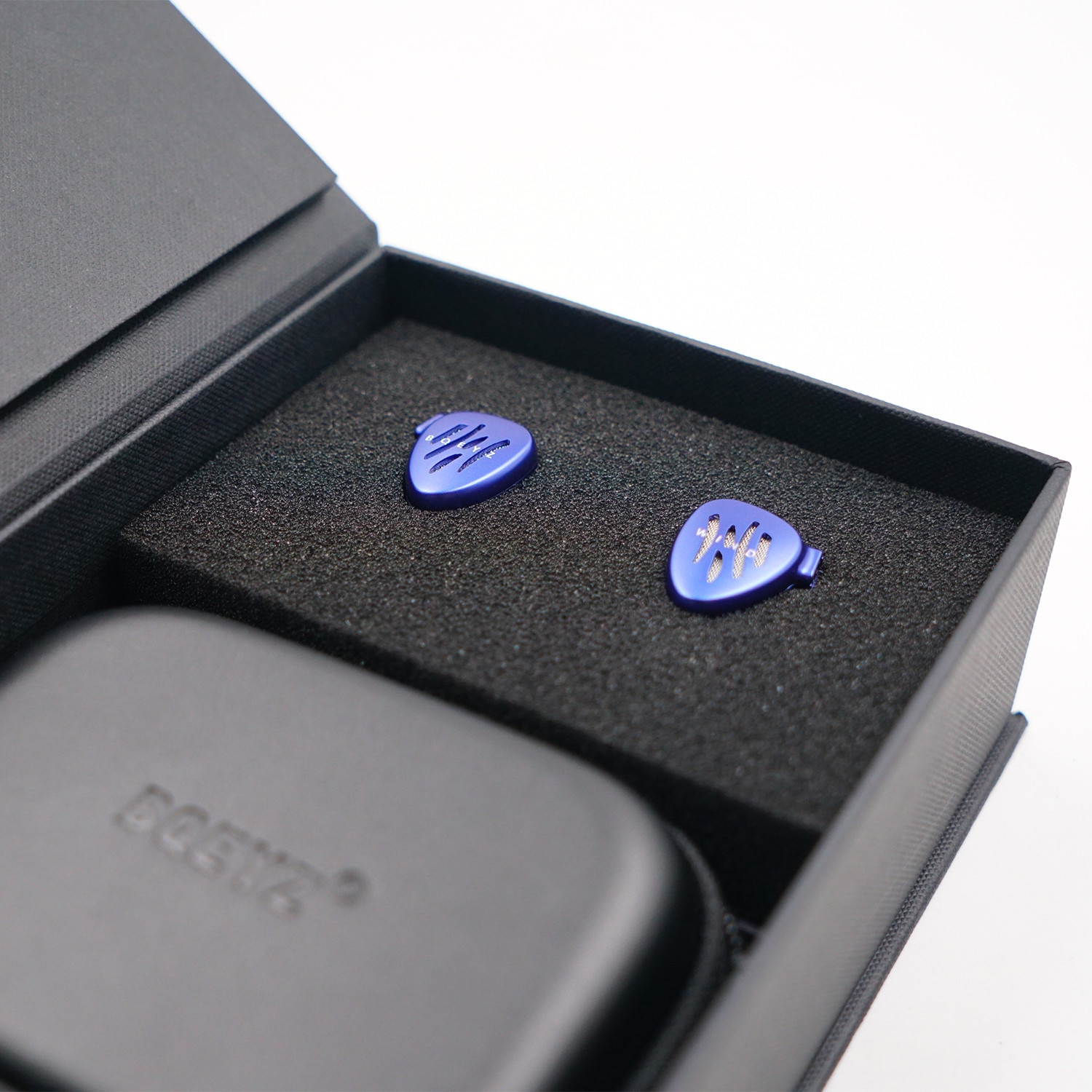 casti cu fir BQEYZ Wind bas puternic HiFi IEM, tehnologie hibrida BC+DD, monitorizare, sport, anulare fizica a zgomotului, player, transmisie inalta, cu fir, OFC, driver dinamic, albastru, 3.5mm