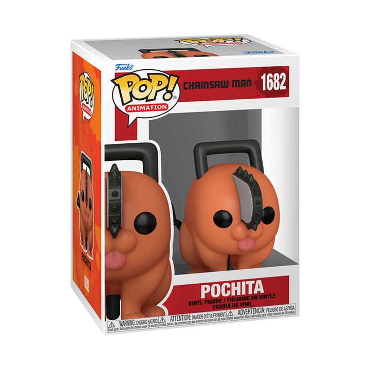 Figurina de colectie Funko POP! Chainsaw Man − Pochita #1682