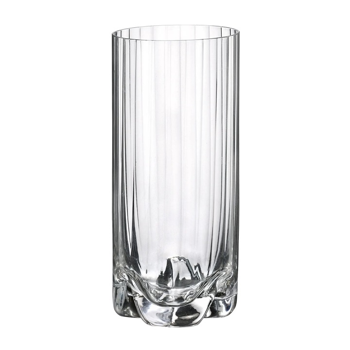 Set 6 pahare cristal Bohemia Barware Waterfall 470ml