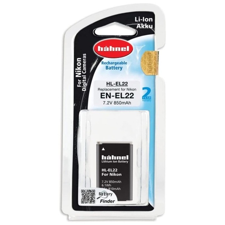 Baterie Hahnel EN-EL22, compatibila
