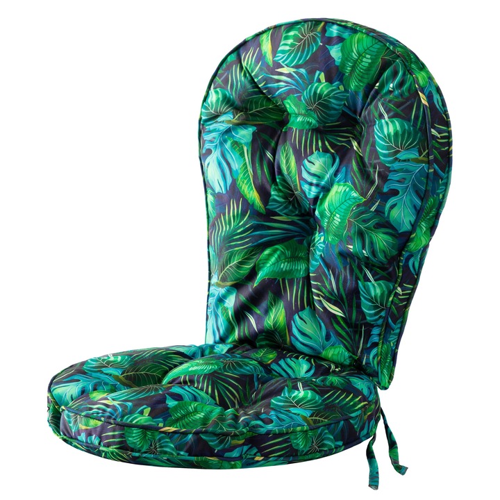 KEREK SZÉKPÁRNA vízálló háttámlával 49 cm kávézó modell 40×40 cm