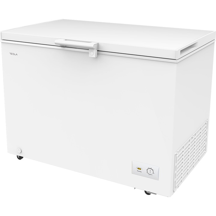 Lada frigorifica Tesla RH2900HE, Clasa E, 287 L, Control mecanic, H 85 cm Alb