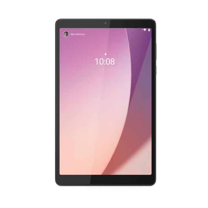 Таблет Lenovo Tab M8 Gen. 4 TB301XU, процесор MediaTek MT8768 Octa-Core, IPS капацитивен сензорен екран 8", 4GB RAM, 64GB Flash, 5MP, Wi-Fi, Bluetooth, Android 12, 4G, сив