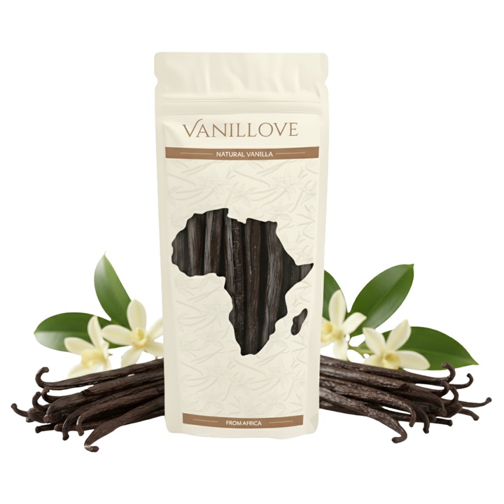 10 Bucati Pastai Vanilie (Bourbon) XXL Premium, Vanillove, Batoane Vanilie Groase 16–18 cm, Aroma Intensa