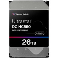 HDD Server WD Ultrastar DC HC590 0F65672, 26TB, 7200 rpm, SATA III-600, 512MB, 512E SE NP3, 3.5"