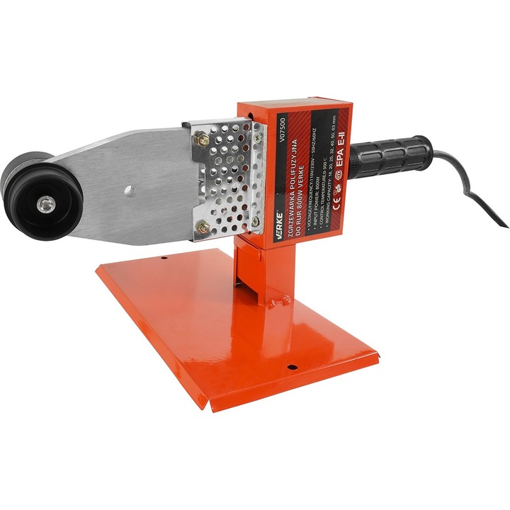 Csőhegesztő gép, 800W 20-63mm 12 db, V07500, Verke