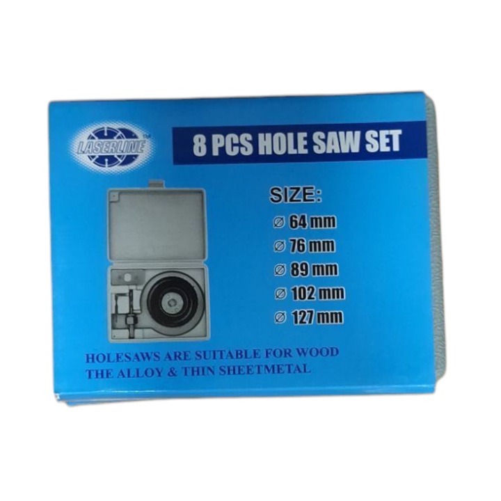 Set Freza De Gaurit Lemn, 8 Piese, Vision XXI