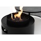 Semineu pe gaz MOON / Incalzitor pe gaz, diametru 652 mm si inaltime 384 mm, cu masuta, gratar, baterii, pietre decorative si husa incluse, contine un racord de gaz din cauciuc de 4 metri, un regulator de presiune (37 mbar)