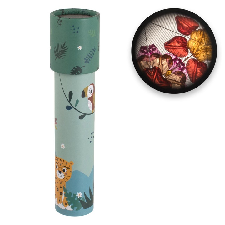 Caleidoscop animale din jungla ø4.5x19cm