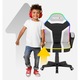 Детски гейминг стол Huzaro, Ranger 1.0 RGB, Ергономичен, Сив/Черен