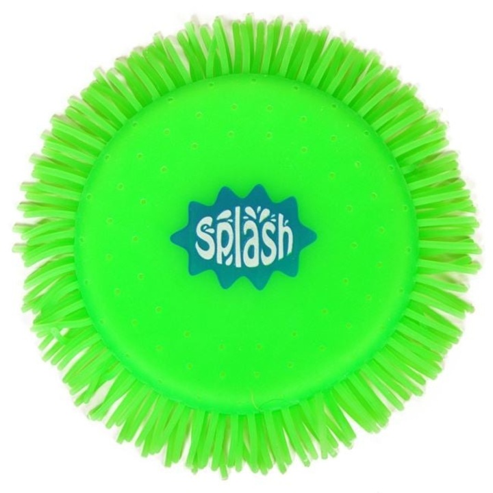 Frisbee Splash Műanyag Zöld-Lime Ø 12,5 cm – Repülő Korong & Víz, Medence és Strand Játék Gyerekeknek – ANTBRO®