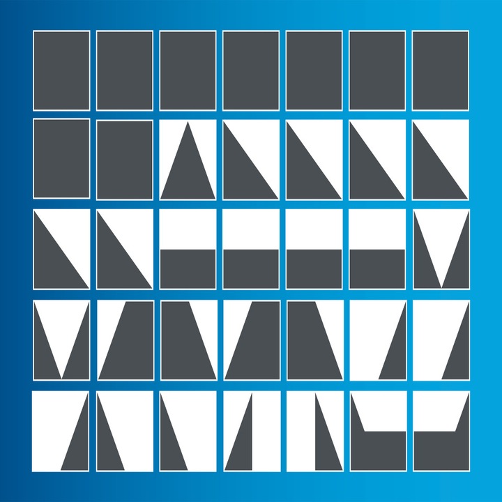 Joc Tangram Hubelino (36 piese)