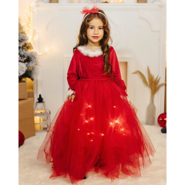 NOU! Compleu cu Luminite, Rosu