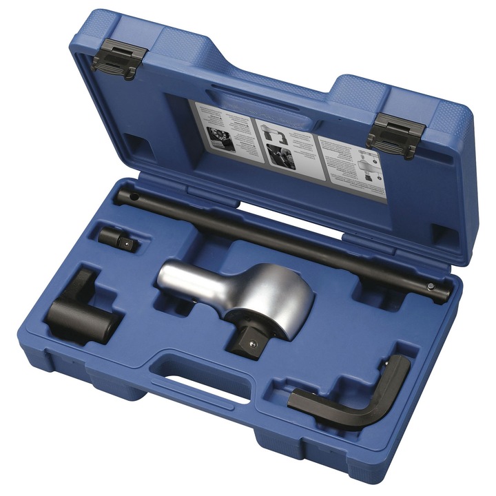 Multiplicator de cuplu 5 piese, FORTUM, 1500Nm, 1/2"F x 3/4"M