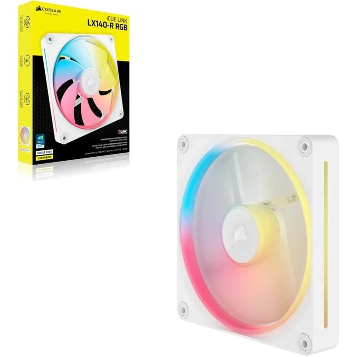 Ventilátor CR iCUE LINK LX120-R RGB FEHÉR