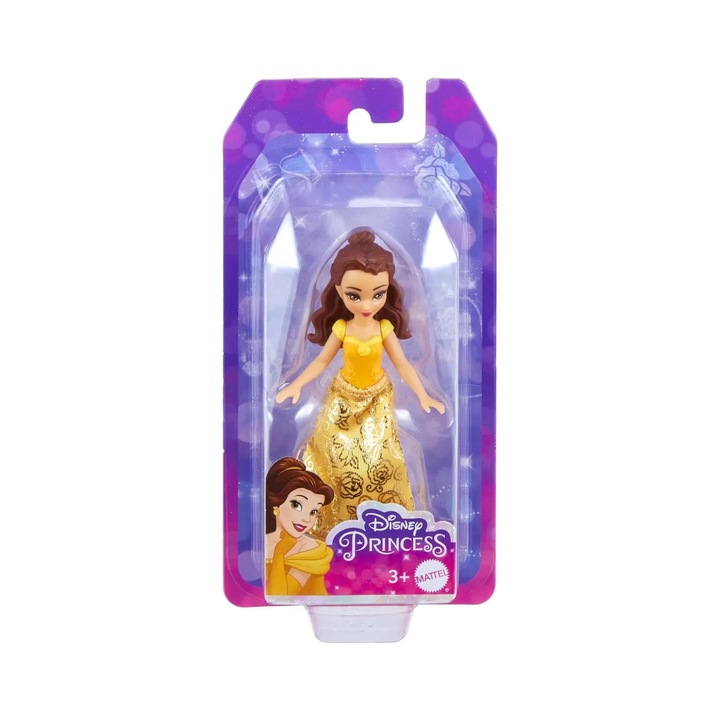 Disney hercegnő mini szépség baba 9 cm