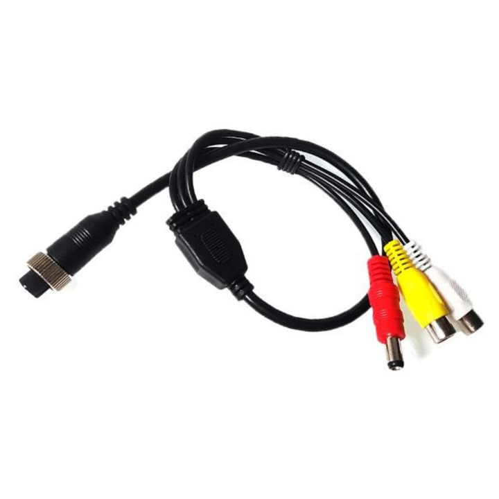 Convertizor cablaj SkyTechs® adaptor Interfata conectare camera marsarier 4 pini La RCA