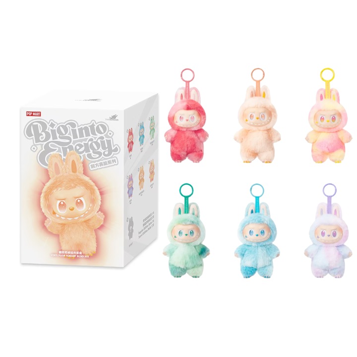 Лабубу Чудовищата - допълнителна играчка, кутия за слепи очи, серия Big Energy, 15 см