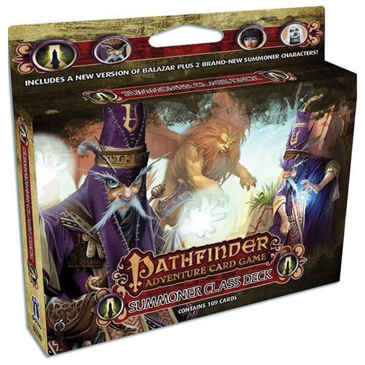 Настолна игра Pathfinder Adventure Card Game: Summoner Class Deck, английски език, разширение