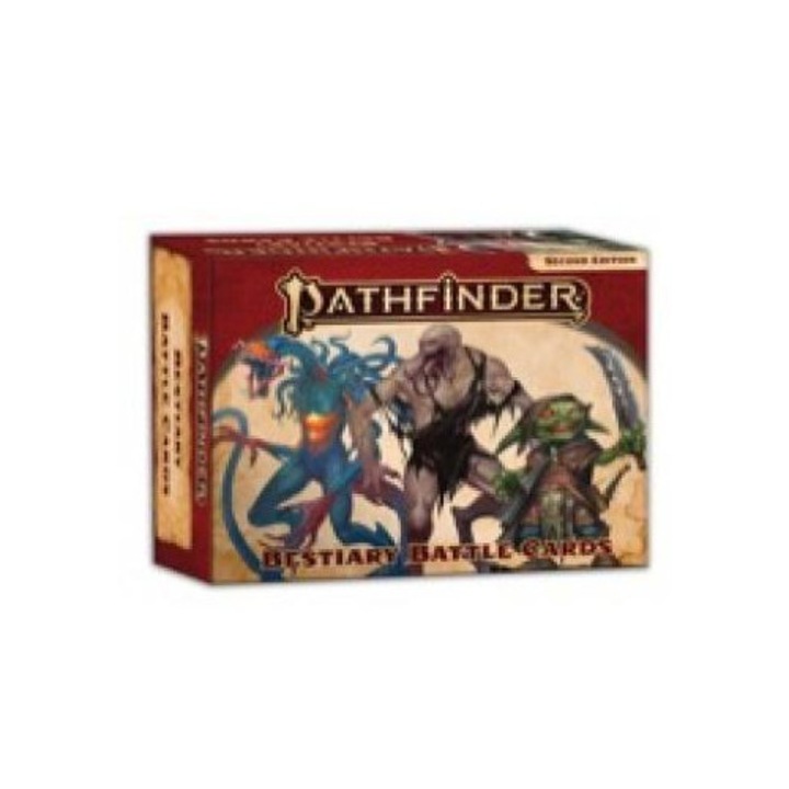 Настолна игра Pathfinder Bestiary Battle Cards, английски език, разширение