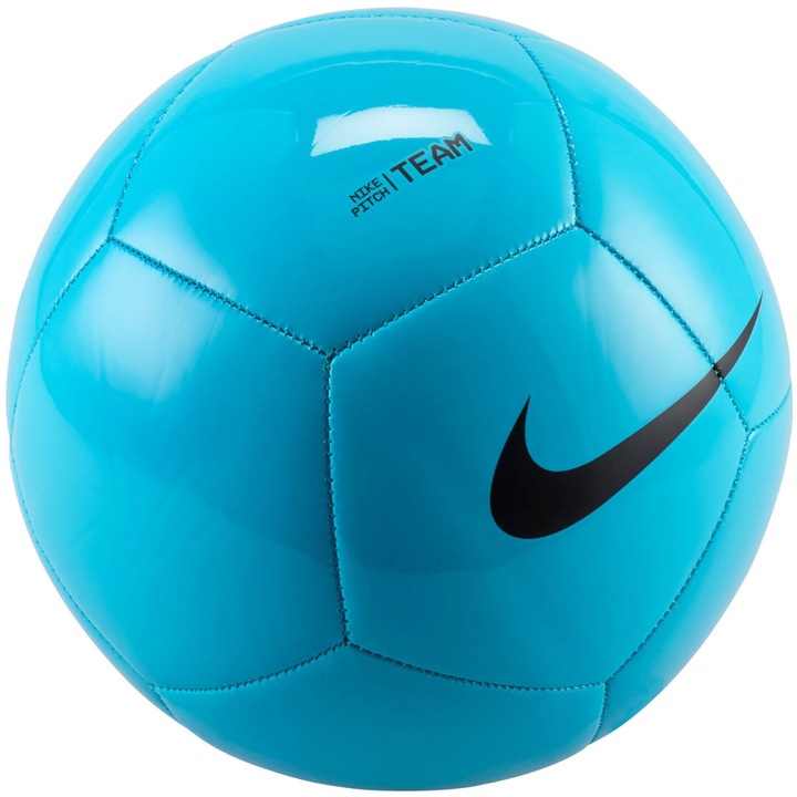 Minge fotbal Nike Pitch Team, albastra, 12 panouri, 3