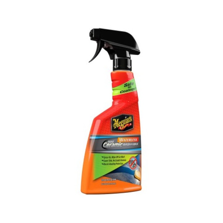 Solutie Spalare Rapida cu Ceramica Meguiar's Hybrid Ceramic Waterless Wash & Wax, 710 ml